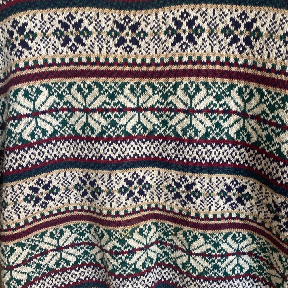 Men’s Vintage Lord Jeff Sweater Size XL | The Sandstone Collection | Cotton/Jute - Picture 8 of 8